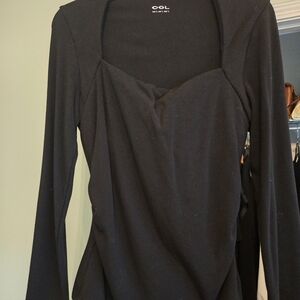 OGL Classic Black Long Sleeve Top